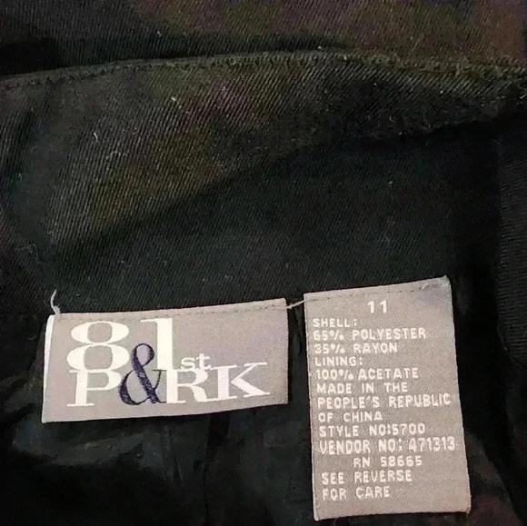 81 & Park Black Pencil skirt Size 11 - Picture 4 of 4